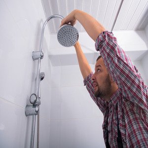 Shower Installations ceiling mounted